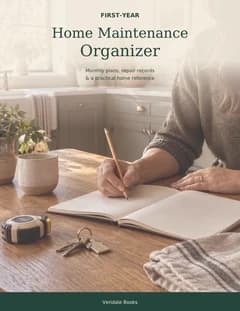 Cover of First-Year Home Maintenance Organizer