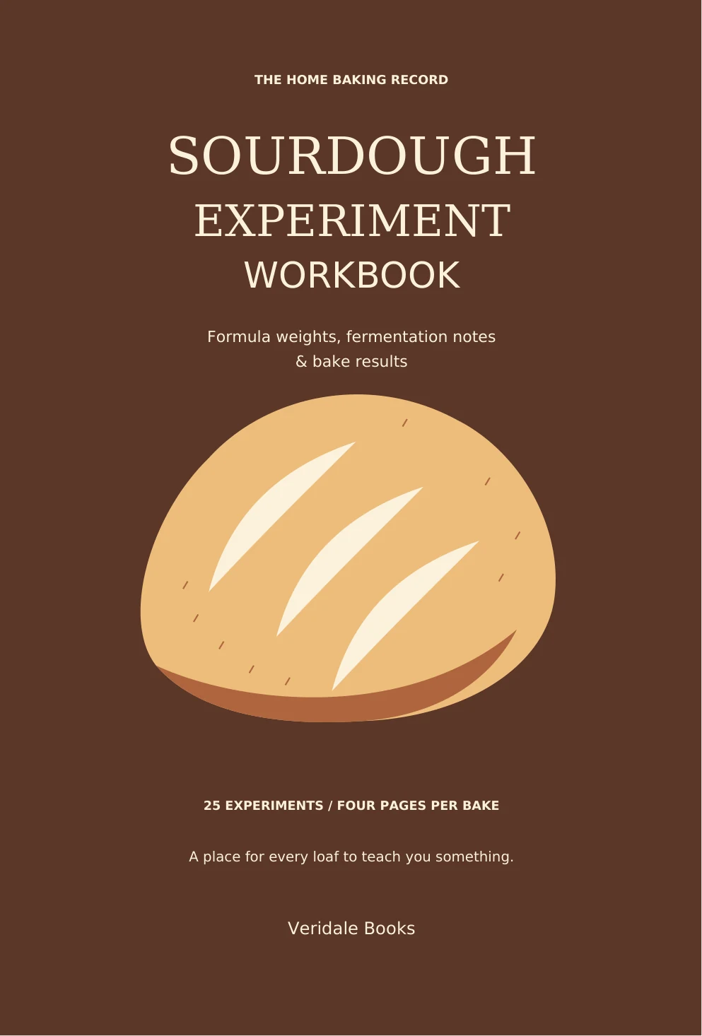 Cover of Sourdough Experiment Workbook